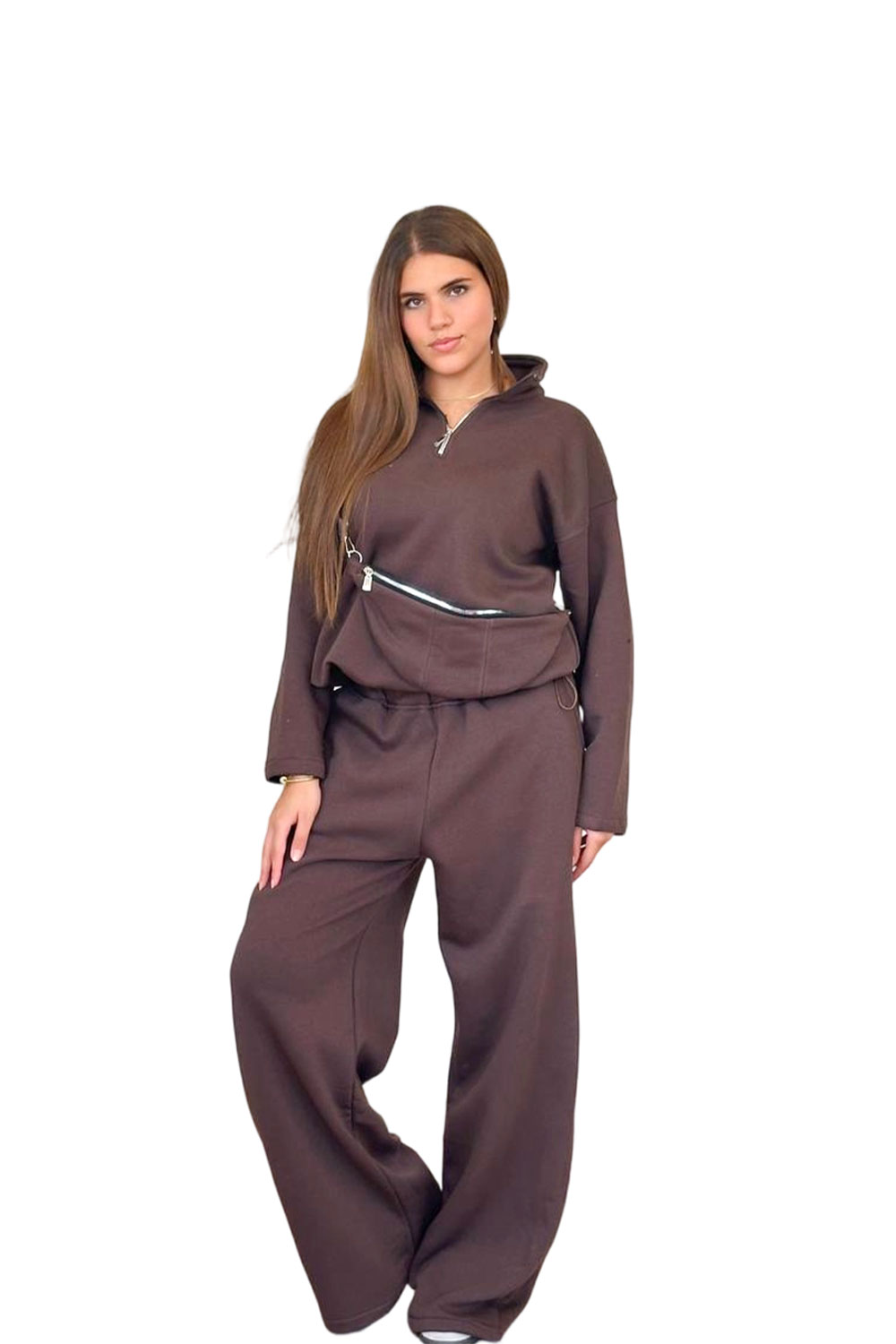 سوت ميلتون قطن سادة 3 قطع - الصورة 4