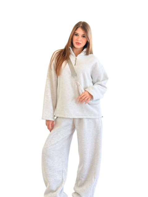 سوت ميلتون قطن سادة 3 قطع