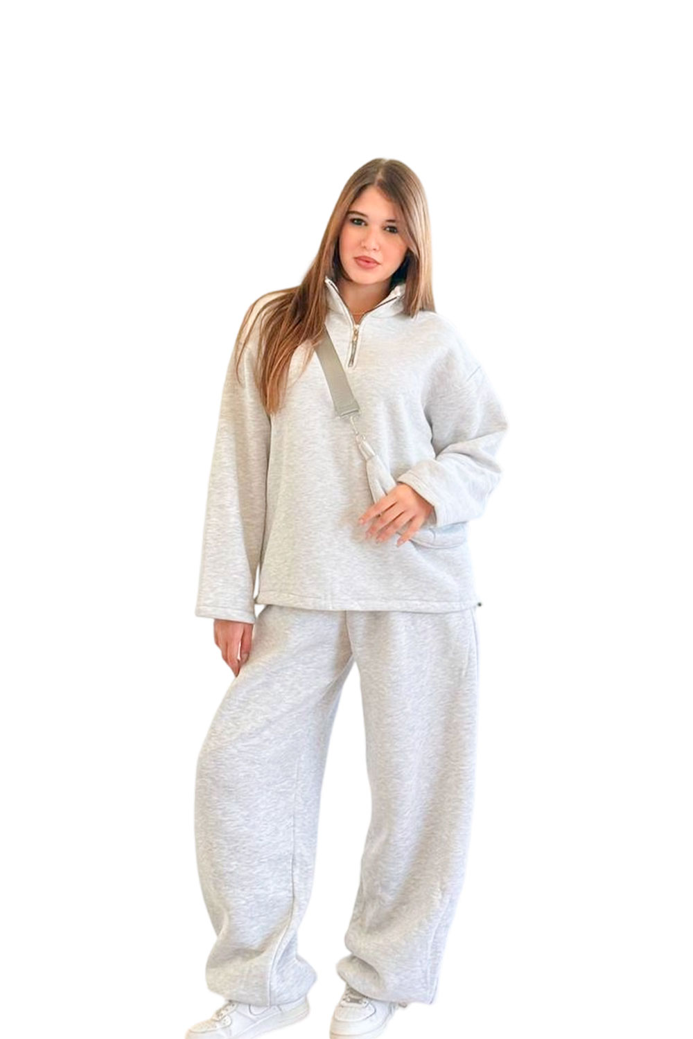 سوت ميلتون قطن سادة 3 قطع