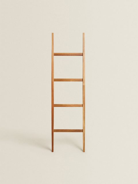 TEAK TOWEL RACK