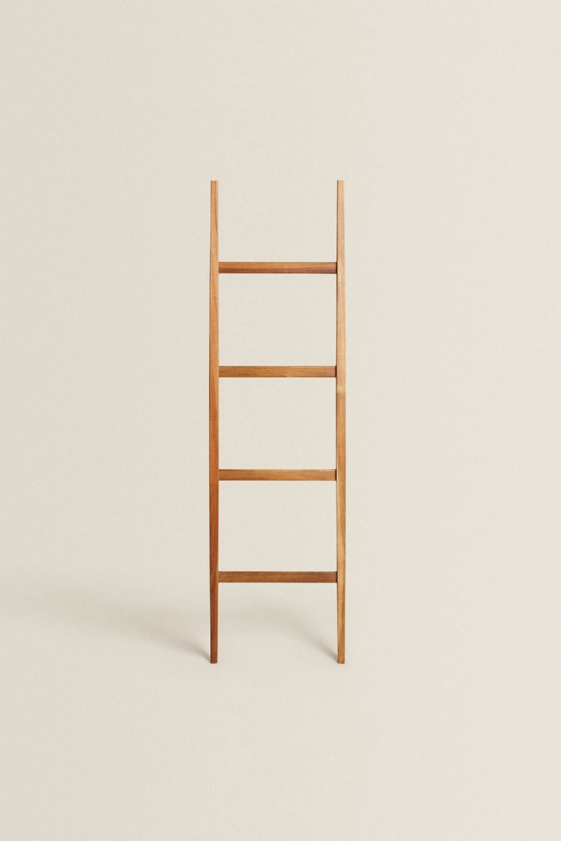 TEAK TOWEL RACK