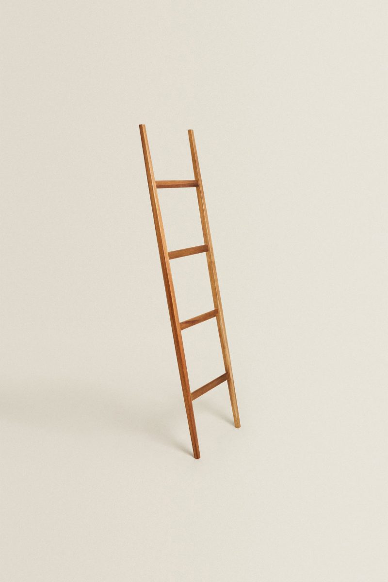 TEAK TOWEL RACK - Image 2