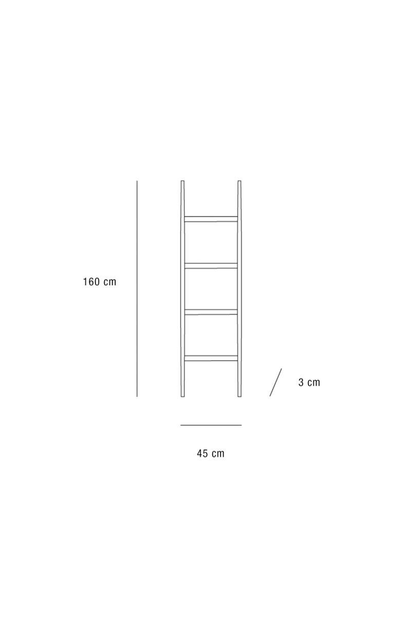 TEAK TOWEL RACK - Image 3