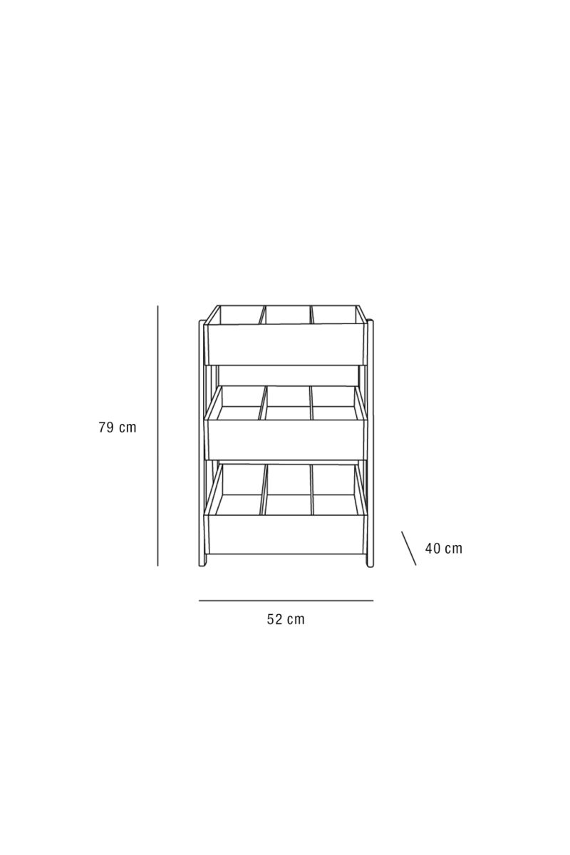 Three-Tire Kids Shelf - Image 7